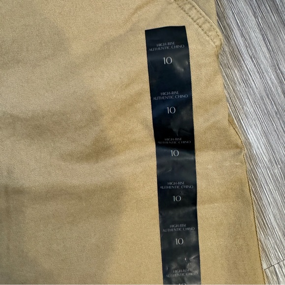 Banana republic athletic chino high rise pants - size 10 NWT - Picture 4 of 9